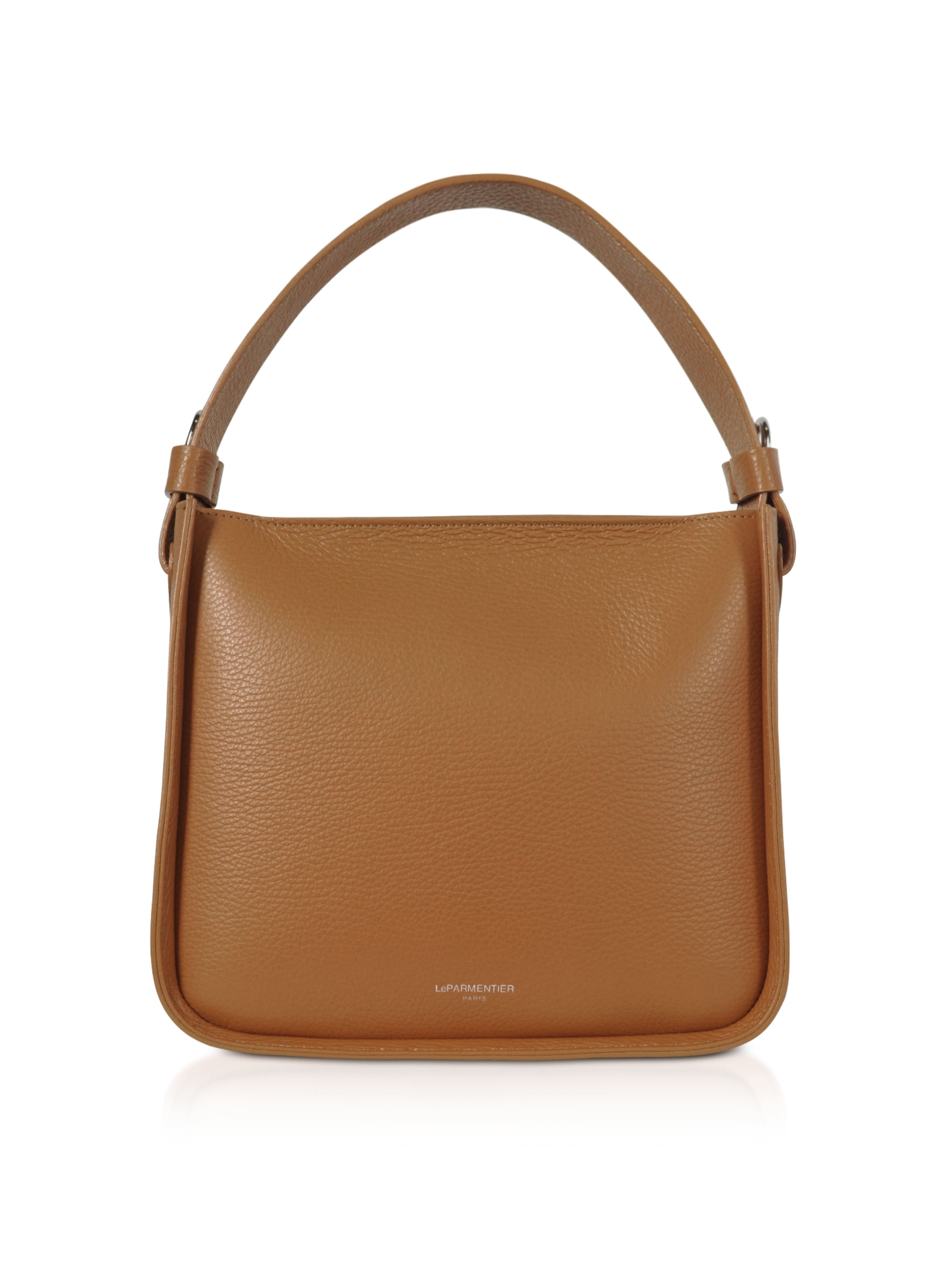 Sacs à main 'Duplo Medium' LeParmentier en marron : devant