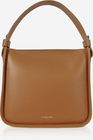 Borsa a mano 'Duplo Medium' di LeParmentier in marrone: frontale