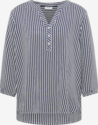 CECIL Bluse in L in dunkelblau / weiß, Produktansicht