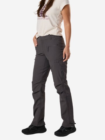 SWEDEMOUNT Regular Outdoor Pants 'Stryn' in Grey