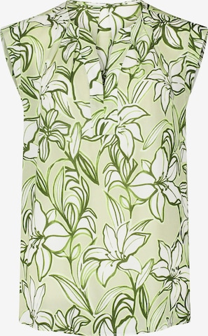 Cartoon Blouse in Groen: voorkant