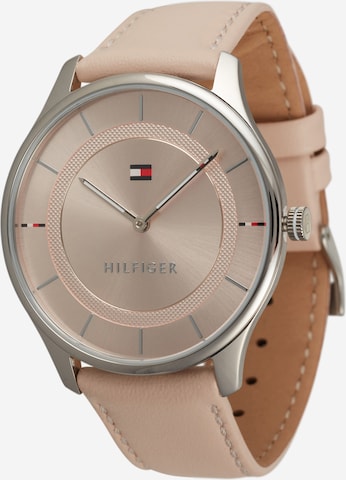 TOMMY HILFIGER Analog watch in Pink: front