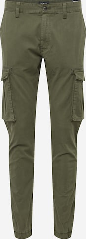 Effilé Pantalon cargo s.Oliver en vert : devant