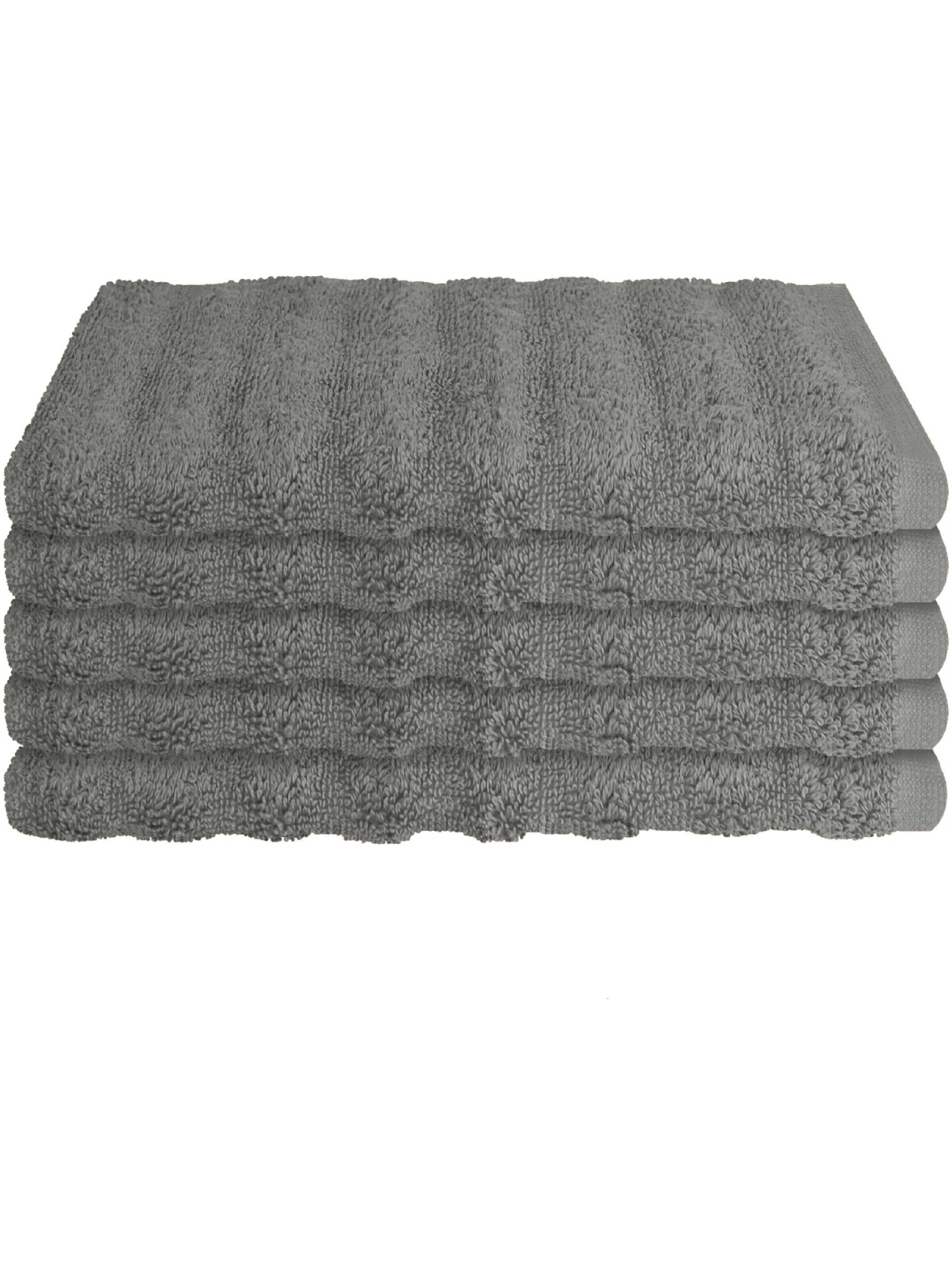 SCHIESSER Towel 'Gästetuchset Neapel' in Grey: front