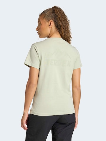 ADIDAS TERREX Koszulka funkcyjna 'Mountain' w kolorze zielony