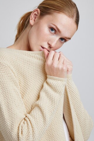 b.young Knit Cardigan 'BYMIKALA' in Beige