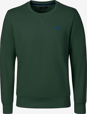 Sweat-shirt La Martina en vert : devant