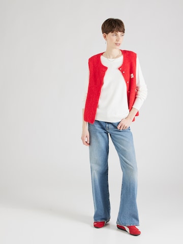 Pull-over 'VIRIL' VILA en blanc