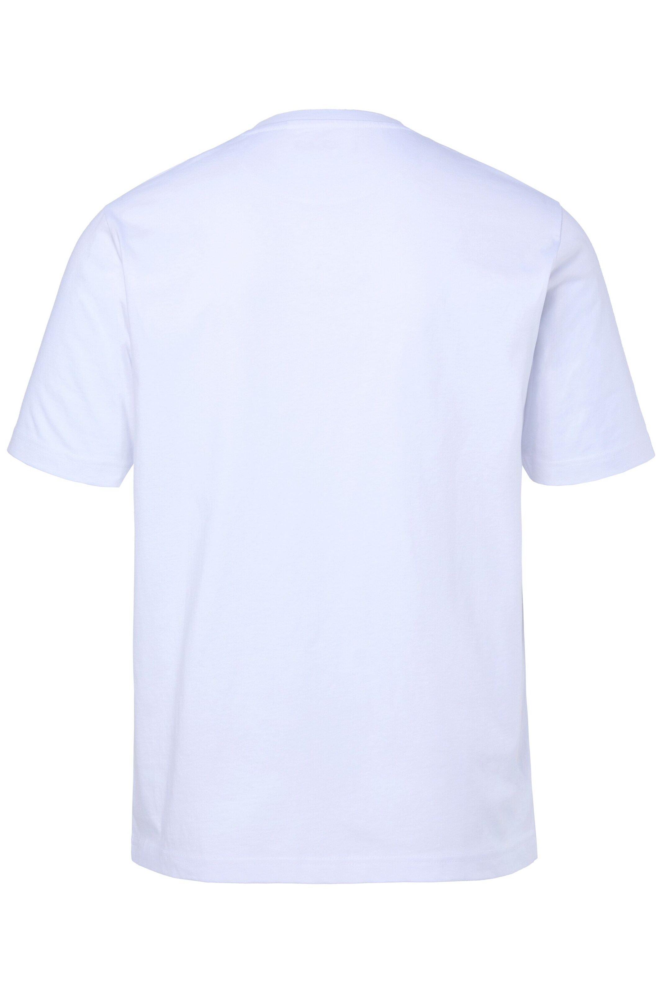Men Plus T-Shirt in Weiß