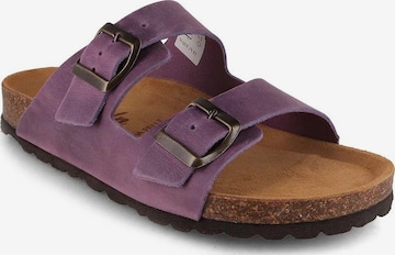 Tuffeln Sandal in Purple: front