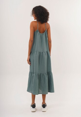 FRESHLIONS Sommerkleid 'Jeanna' in Blau