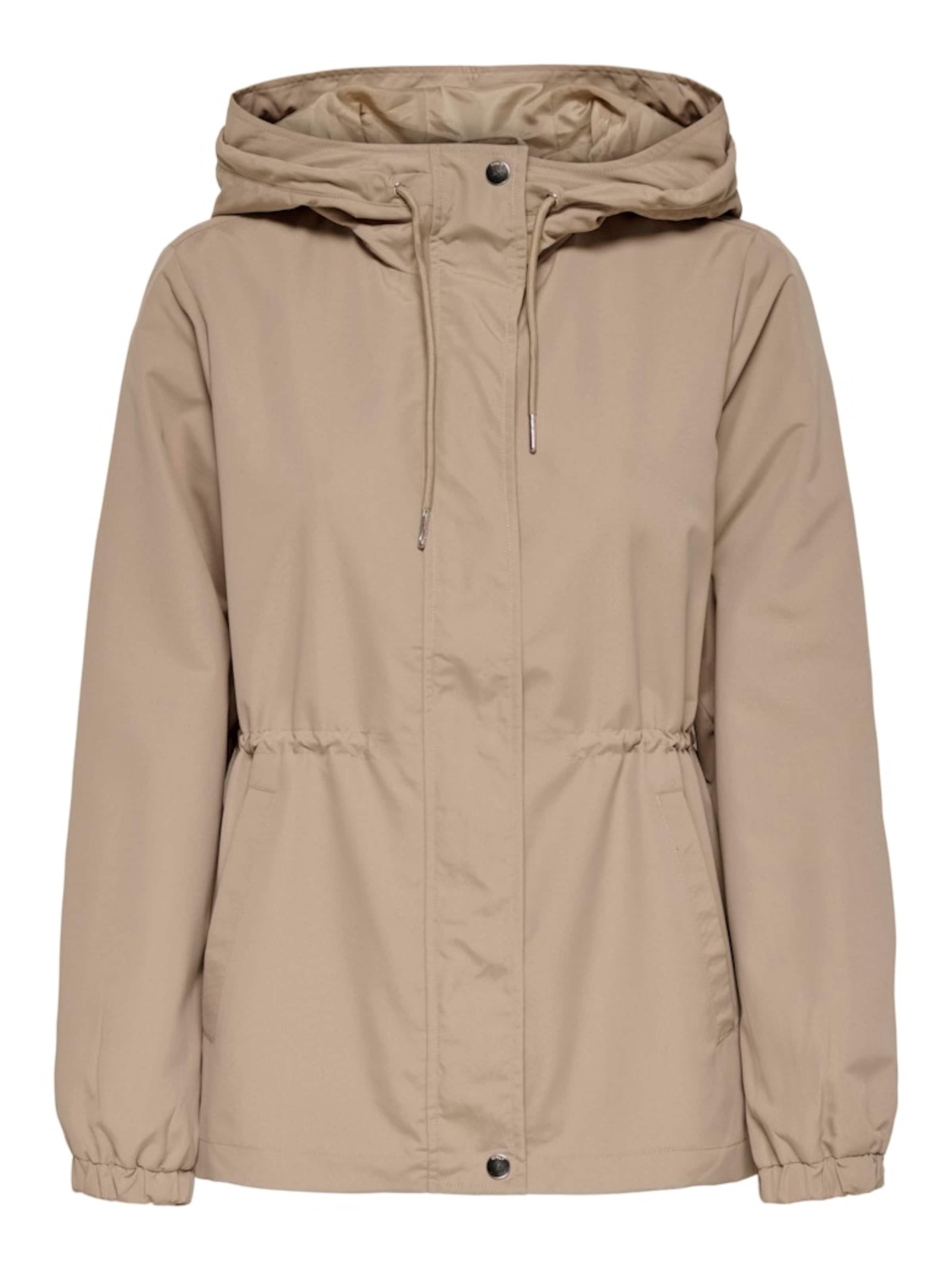 ONLY Övergångsparkas 'ONLASTA' i beige: framsida