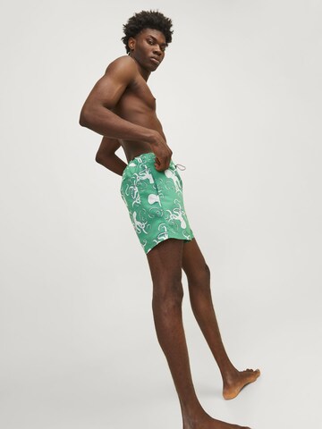 JACK & JONES Zwemshorts in Groen