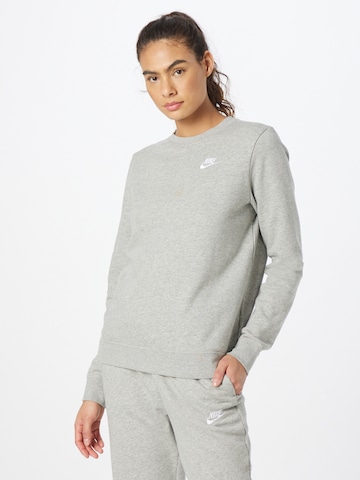 Nike Sportswear Sweatshirt in Grey: front