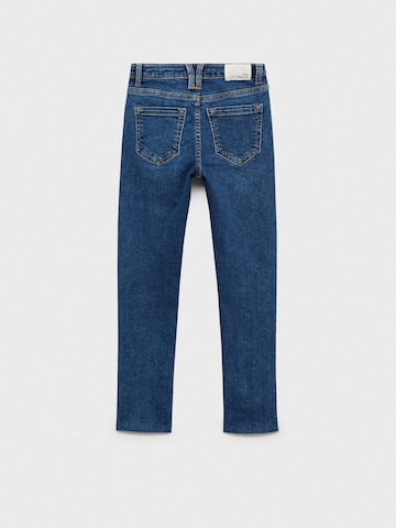 Skinny Jean MANGO KIDS en bleu