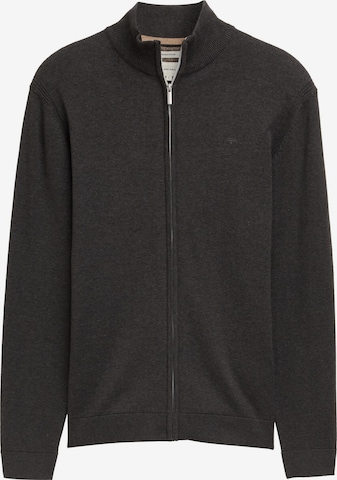 Vestes en maille TOM TAILOR en noir : devant