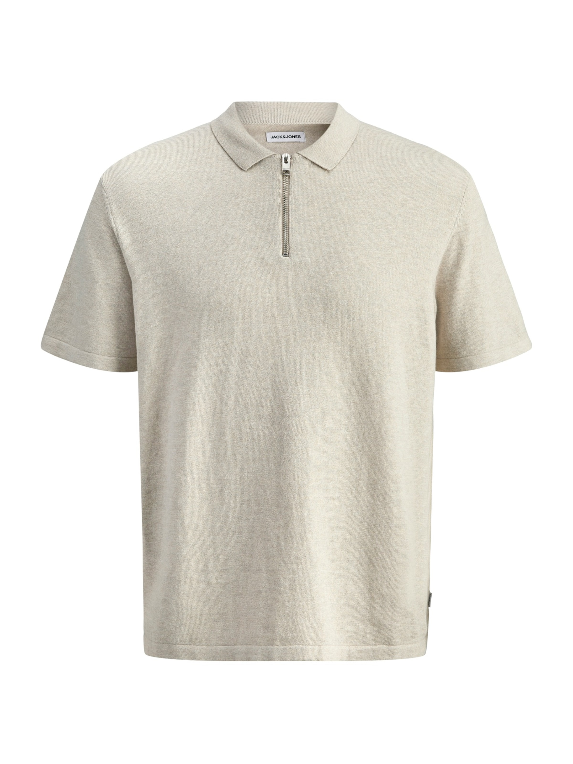 JACK & JONES Pulover 'JJEEmil' | bež barva: sprednja stran