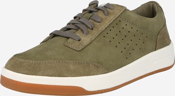 Sneaker low 'Hero' de la CLARKS pe verde: față