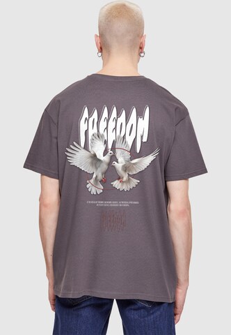 Maglietta 'Birds Of Peace' di Merchcode in grigio: frontale