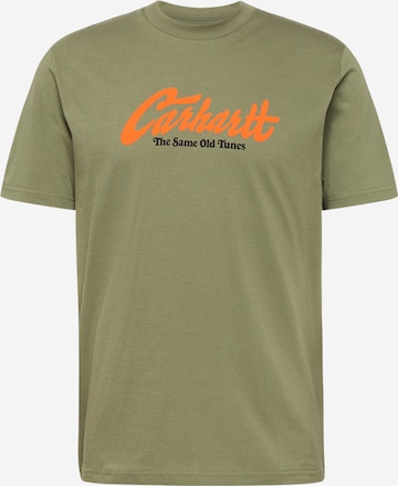 Carhartt WIP Bluser & t-shirts 'Old Tunes' i grøn: forside