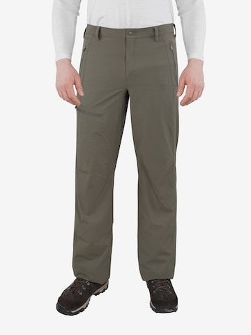 normani Regular Outdoor Pants 'Basin' in Grey: front