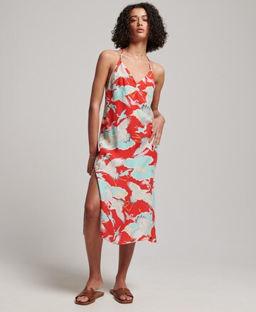 Superdry Summer dress in Red: front