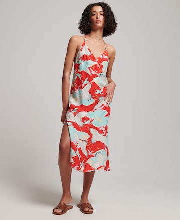 Superdry Summer Dress in Red: front