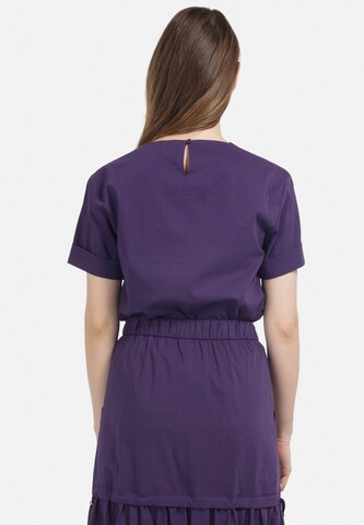 HELMIDGE Shirt in Purple