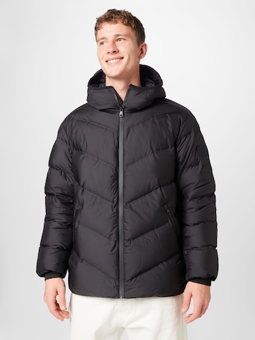 Calvin Klein Between-Season Jacket in Black: front