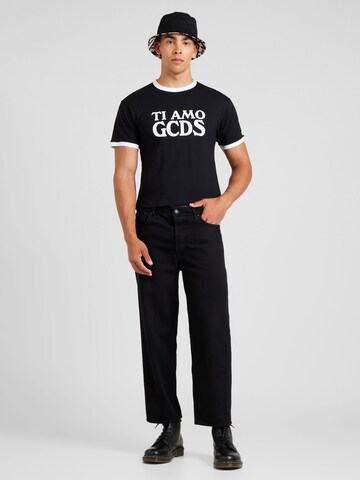 T-Shirt 'TI AMO' GCDS en noir