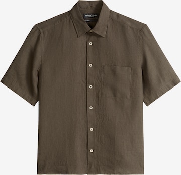 Marc O'Polo Hemd in Braun: Vorderseite