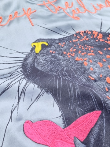 LIKS. Munich Übergangsjacke 'Keep the Feeling' in Blau