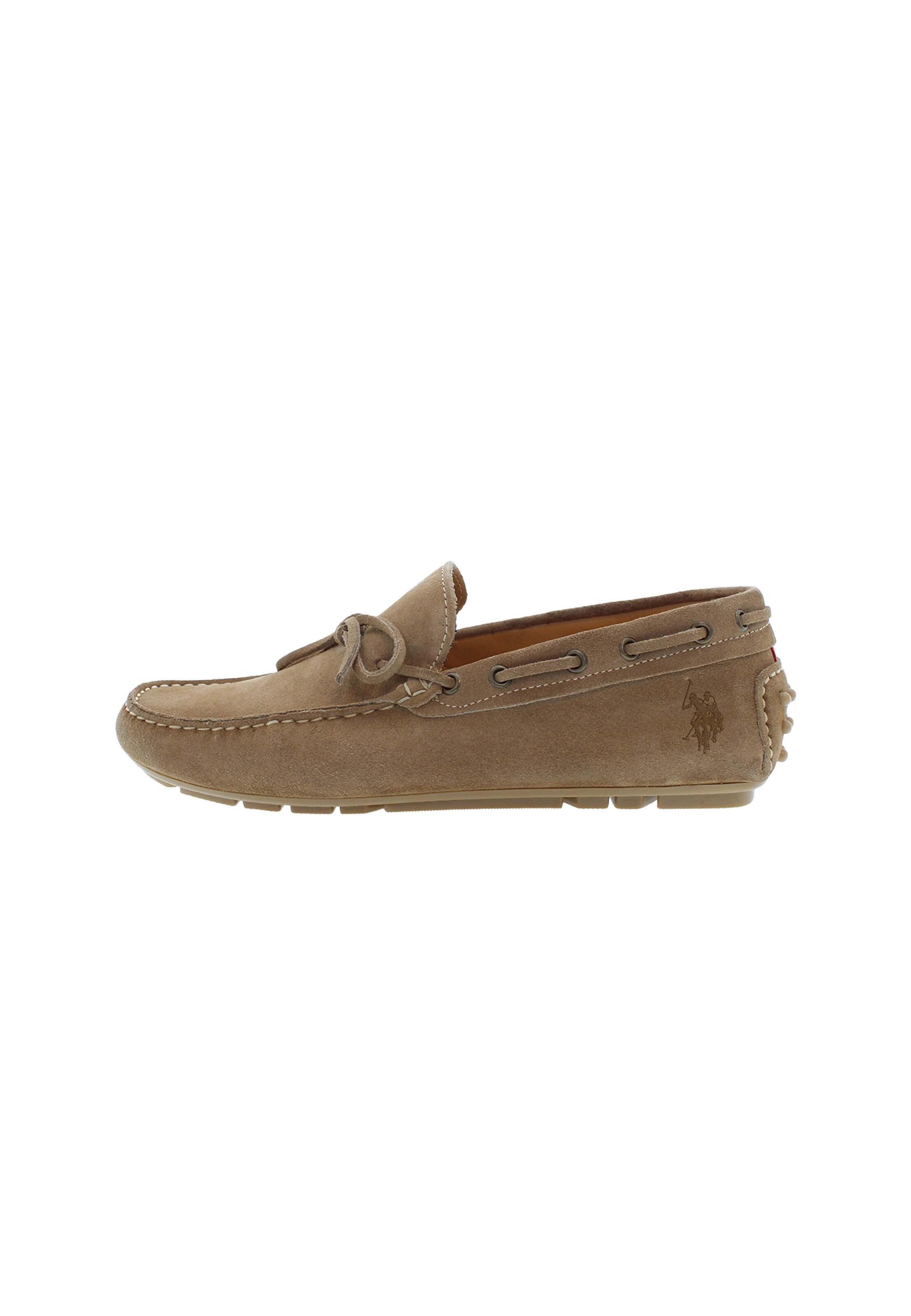 U.S. POLO ASSN. Mocassins 'Pablo001' in Beige: voorkant