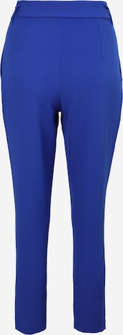 Wallis Petite - Slimfit Pantalón plisado en azul