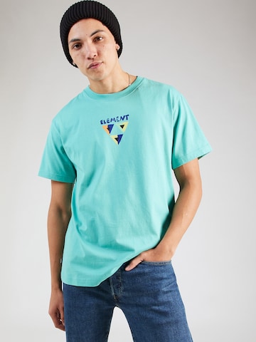 T-Shirt 'CONQUER' ELEMENT en bleu