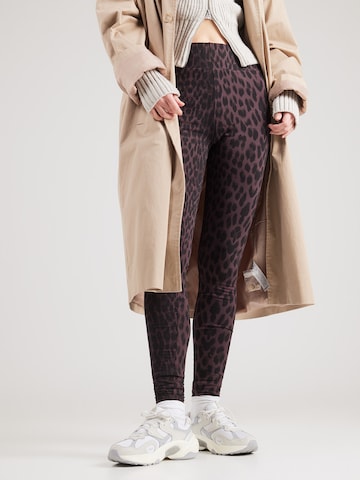 Skinny Leggings 'Rita' OH APRIL en marron : devant