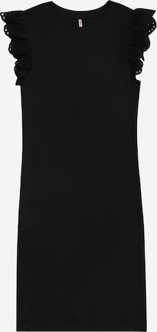 ONLY GIRLS - Vestido 'KOGDrea' en negro: frente