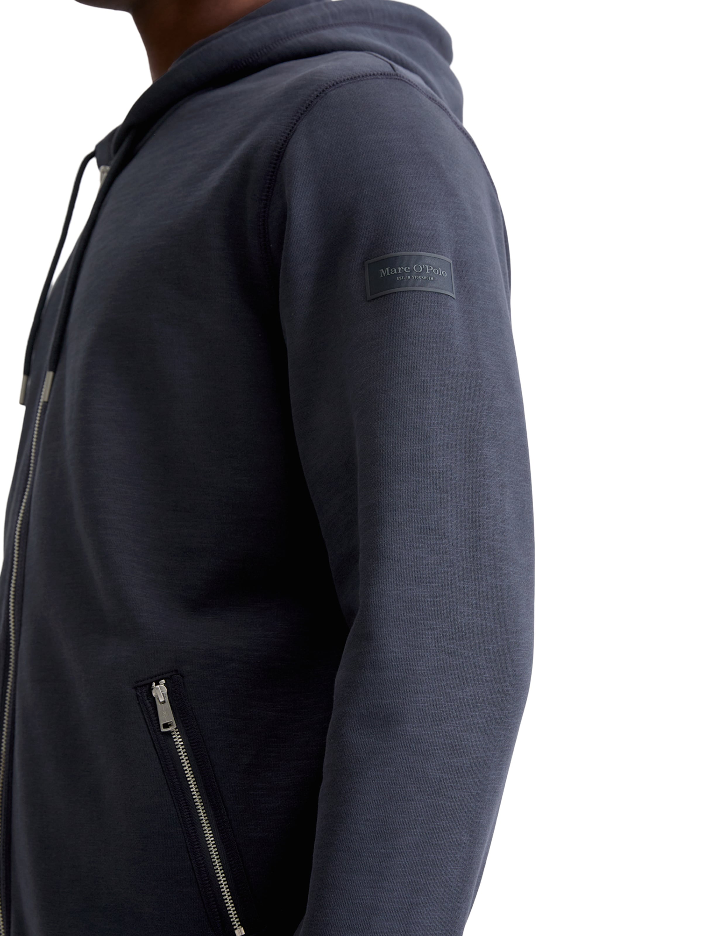 Marc O'Polo Bluza rozpinana w kolorze niebieski