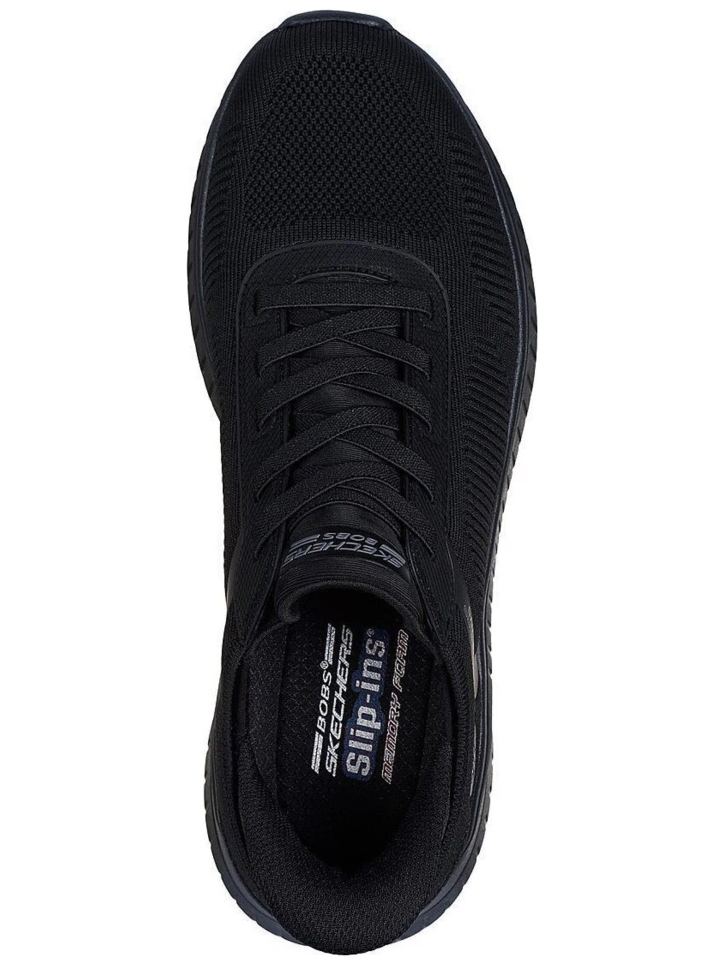 SKECHERS Sneakers 'BOBS Squad Chaos - Solid Step' in Black