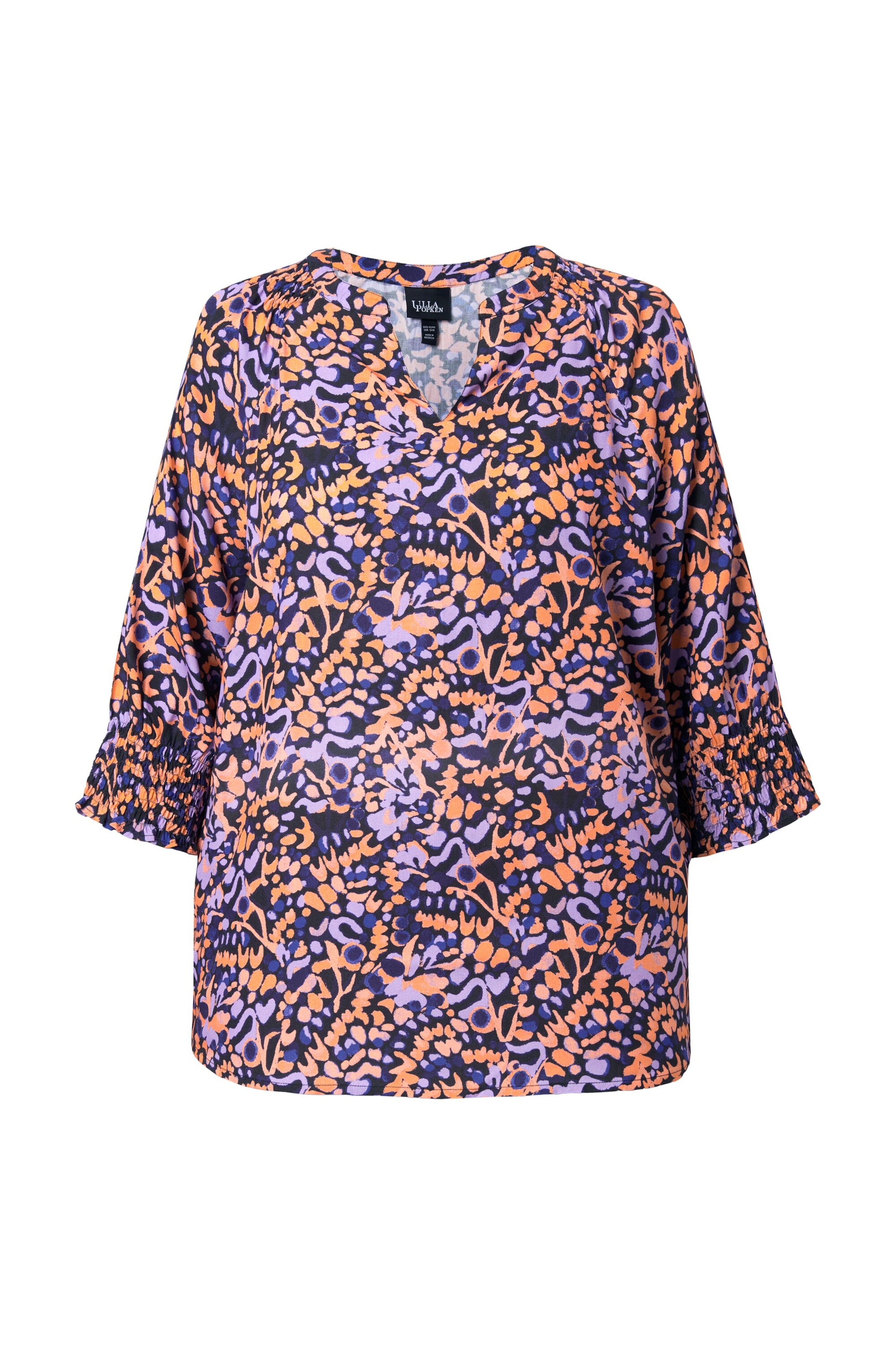 Ulla Popken Tunika in Lila: Vorderseite