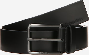 Ceinture Calvin Klein en noir : devant