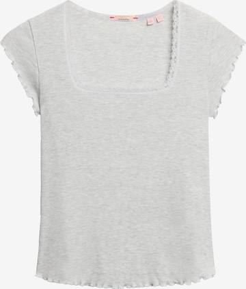 T-shirt 'Essential' Superdry en gris : devant