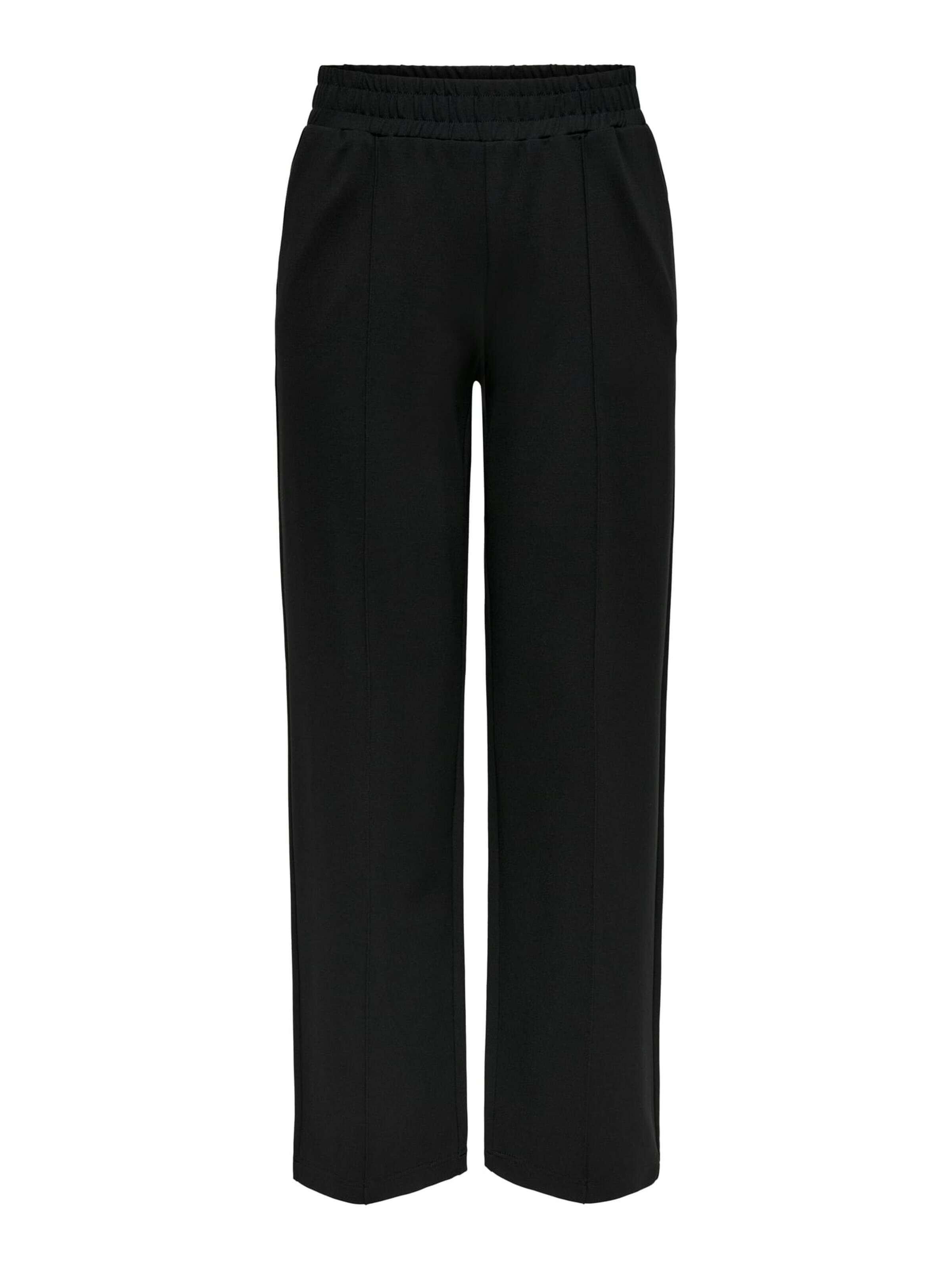 ONLY Baggy Trousers 'Poptrash' in Black: front