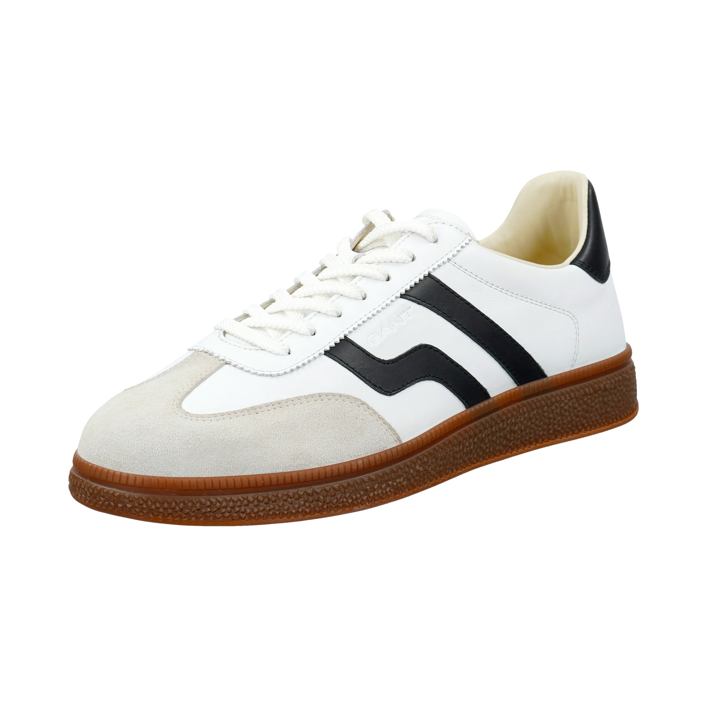 GANT Σνίκερ χαμηλό 'Cuzmo' σε τέφρα / μαύρο / λευκό, Άποψη προϊόντος