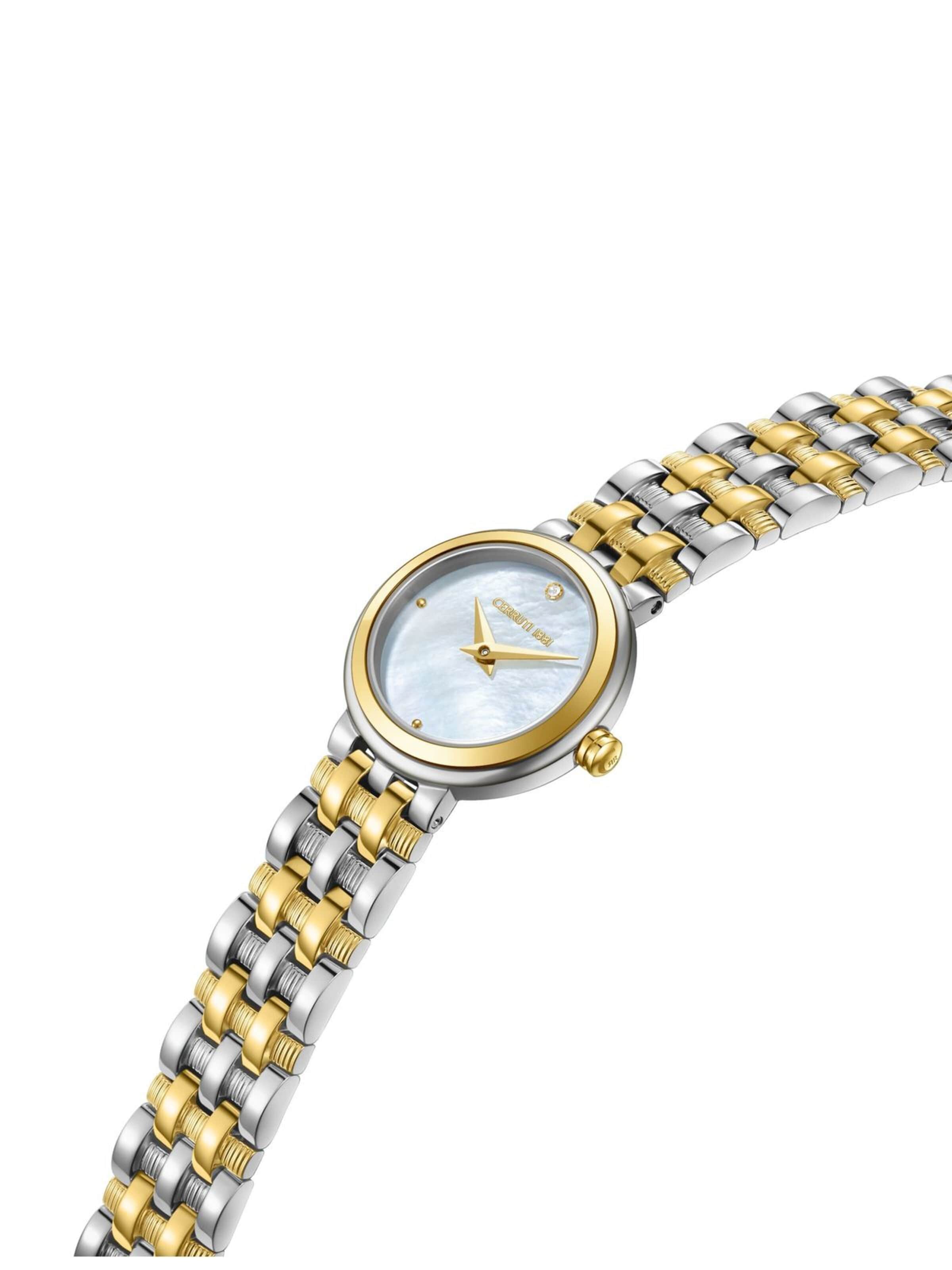 CERRUTI 1881 Analog watch 'Watch Lusia' in Silver