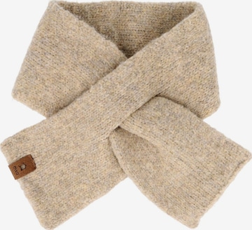 MAXIMO Schal 'BABY-Steckschal, doppelt' in Beige: Vorderseite
