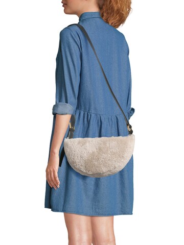 Borsa a tracolla di AllSaints in marrone