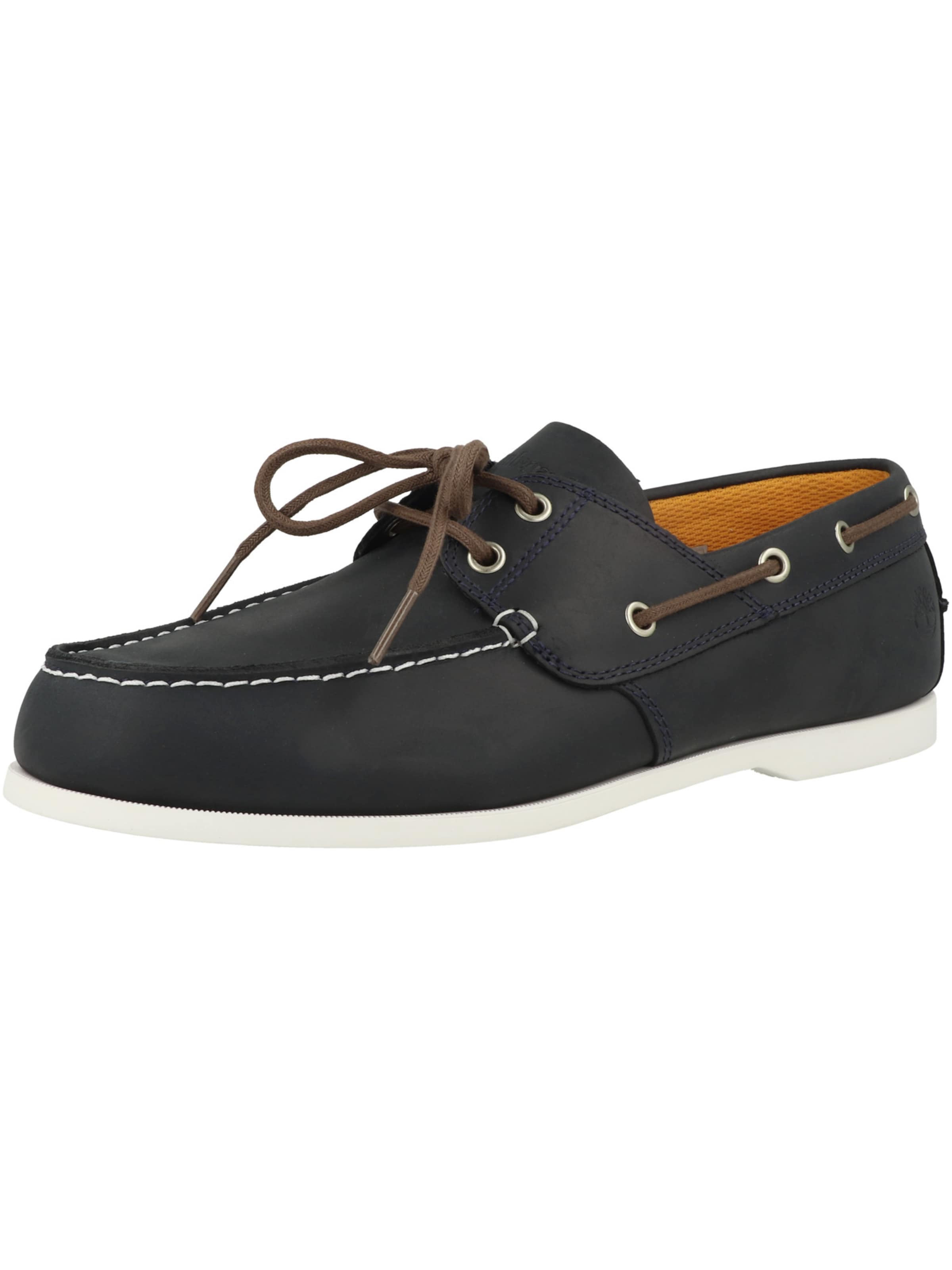 TIMBERLAND - Mocassins 'Cedar' em azul: frente