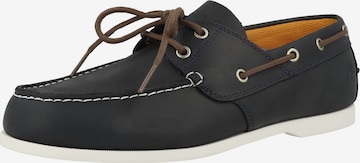 TIMBERLAND - Mocassins 'Cedar' em azul: frente