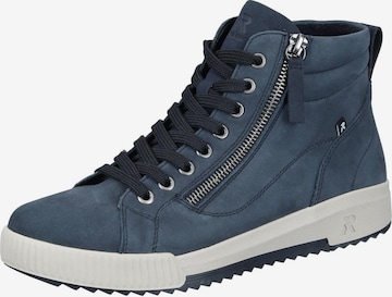 Rieker Ankle Boots in Blue: front